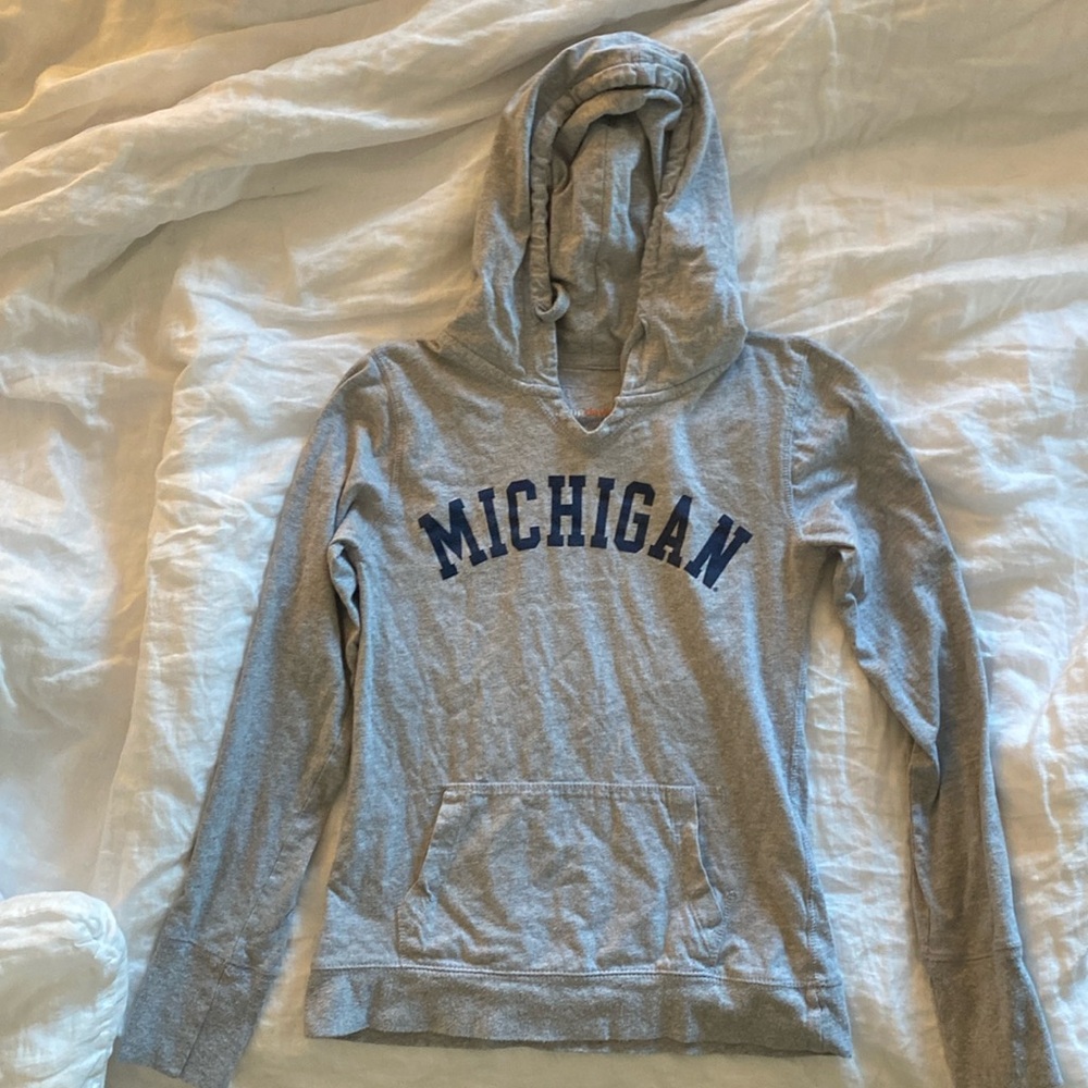 University of Michigan hooded tee